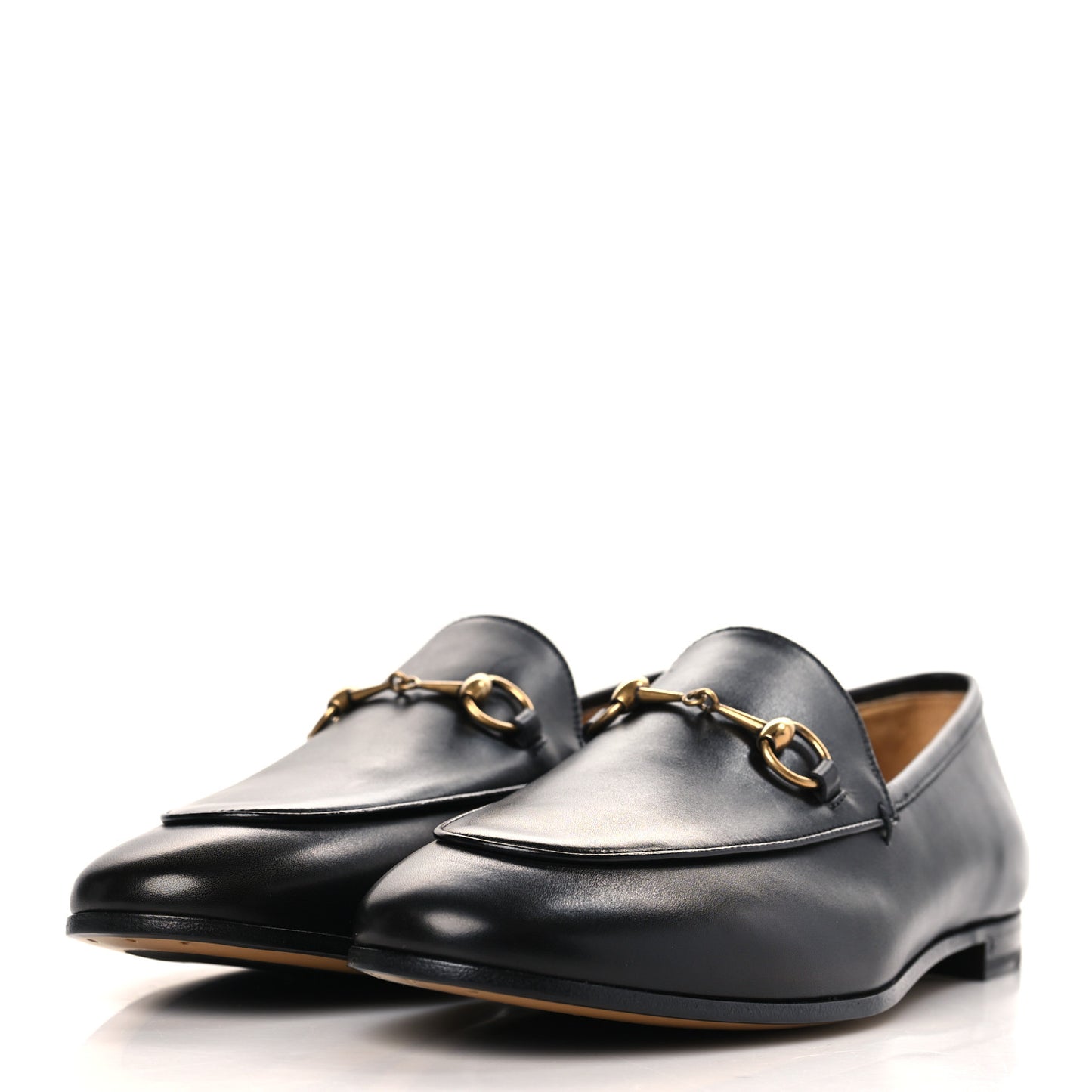 Calfskin Womens Jordaan Loafers 39.5 Black