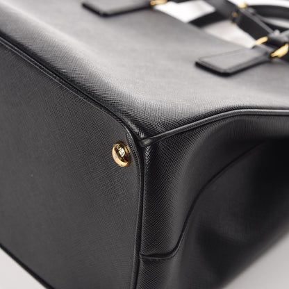 Prada Saffiano Medium Galleria Double Zip Tote Black 13 of 15