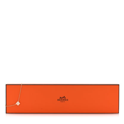 Hermes 18K Rose Gold Diamond PM Clou d'H Bracelet 4 of 4