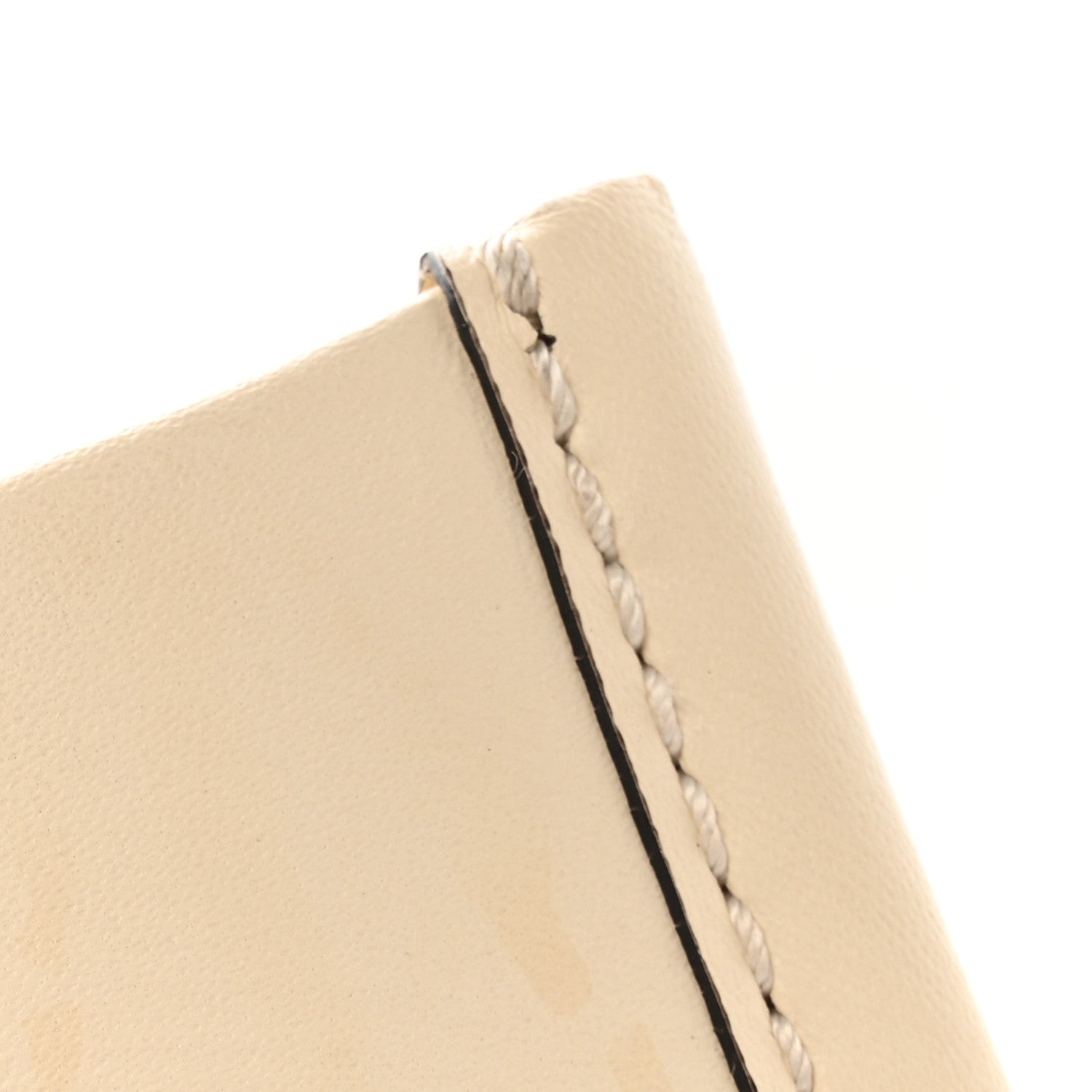 Fendi Vitello King Plexiglass Logo Embossed Medium Fendi Sunshine Shopper Tote White Ice 13 of 15