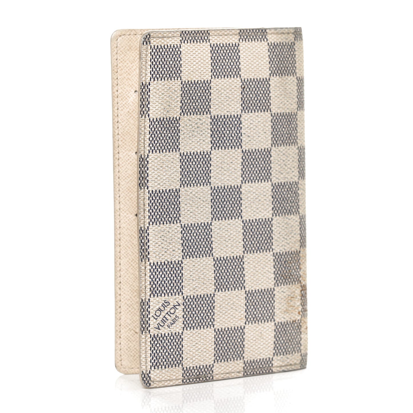Damier Azur Checkbook Cover Wallet
