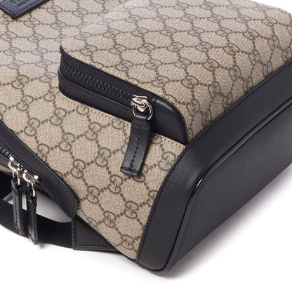 Gucci GG Supreme Monogram Small Eden Day Backpack Black 6 of 9