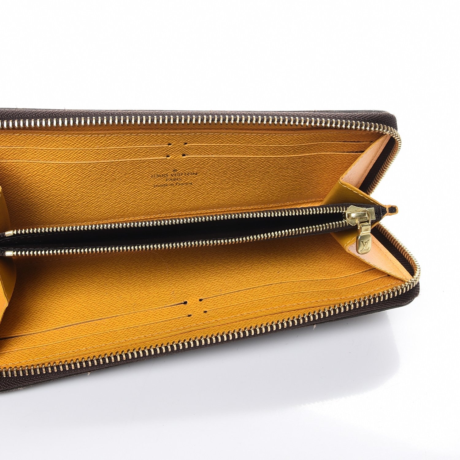 Louis Vuitton Monogram Clemence Wallet Safran 5 of 10