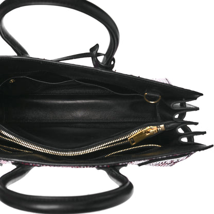 Saint Laurent Python Small Sac de Jour Tote Ruby 4 of 14