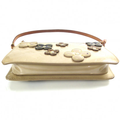 Louis Vuitton Vernis Lexington Fleur Pochette Beige 4 of 10
