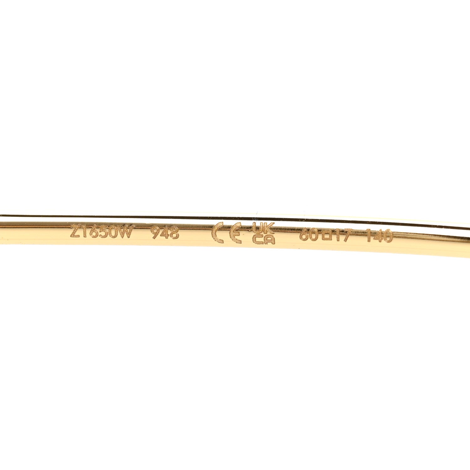 Louis Vuitton Metal My LV Chain Round Sunglasses Z1650W Gold 6 of 8