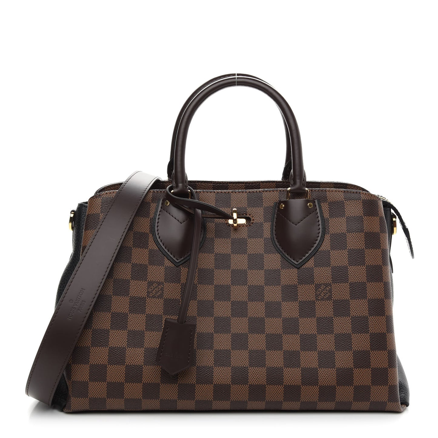 Cuir Taurillon Damier Ebene Normandy Black