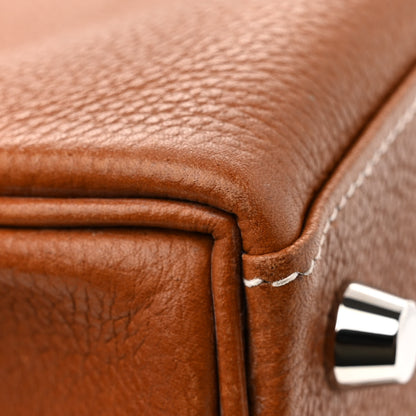 Hermes Barenia Faubourg Kelly Retourne 25 Fauve 12 of 16