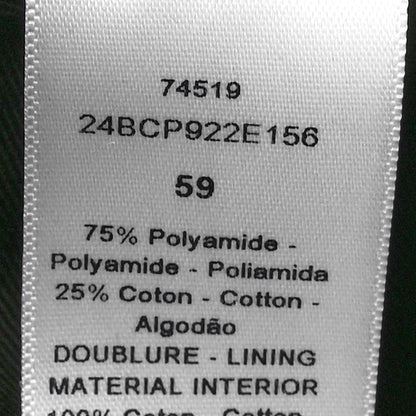 Christian Dior Cotton D-Player Cap 59 Black 9 of 9