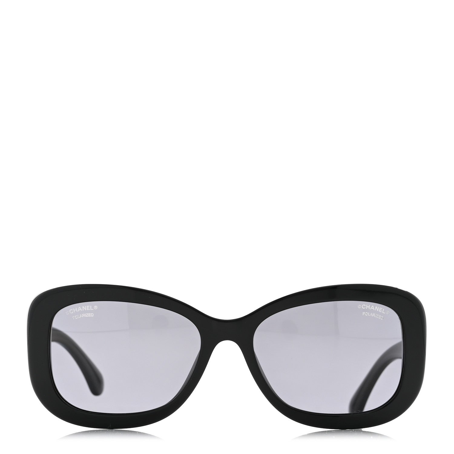 Chanel Acetate Polarized CC Sunglasses 5468-B-A Black 1939876