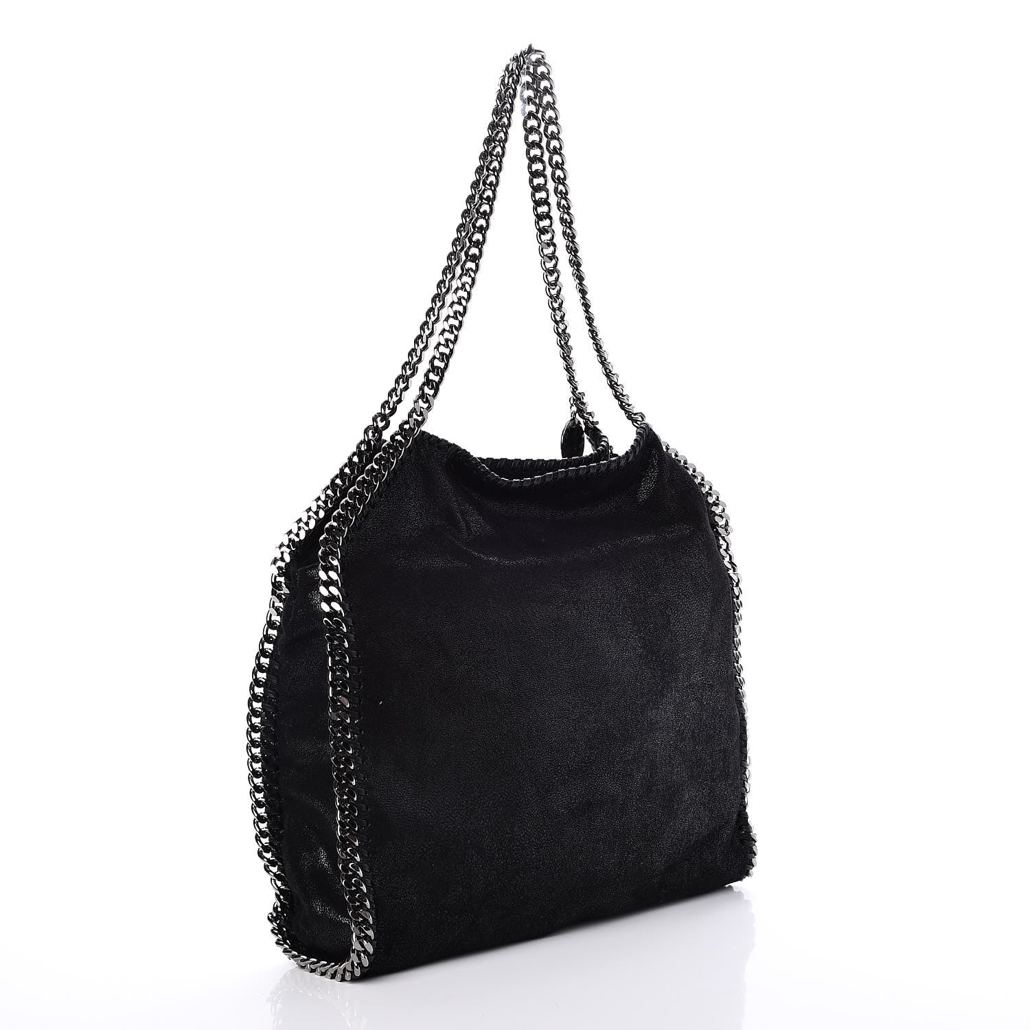 Stella McCartney Shaggy Deer Small Falabella Tote Black 3 of 8