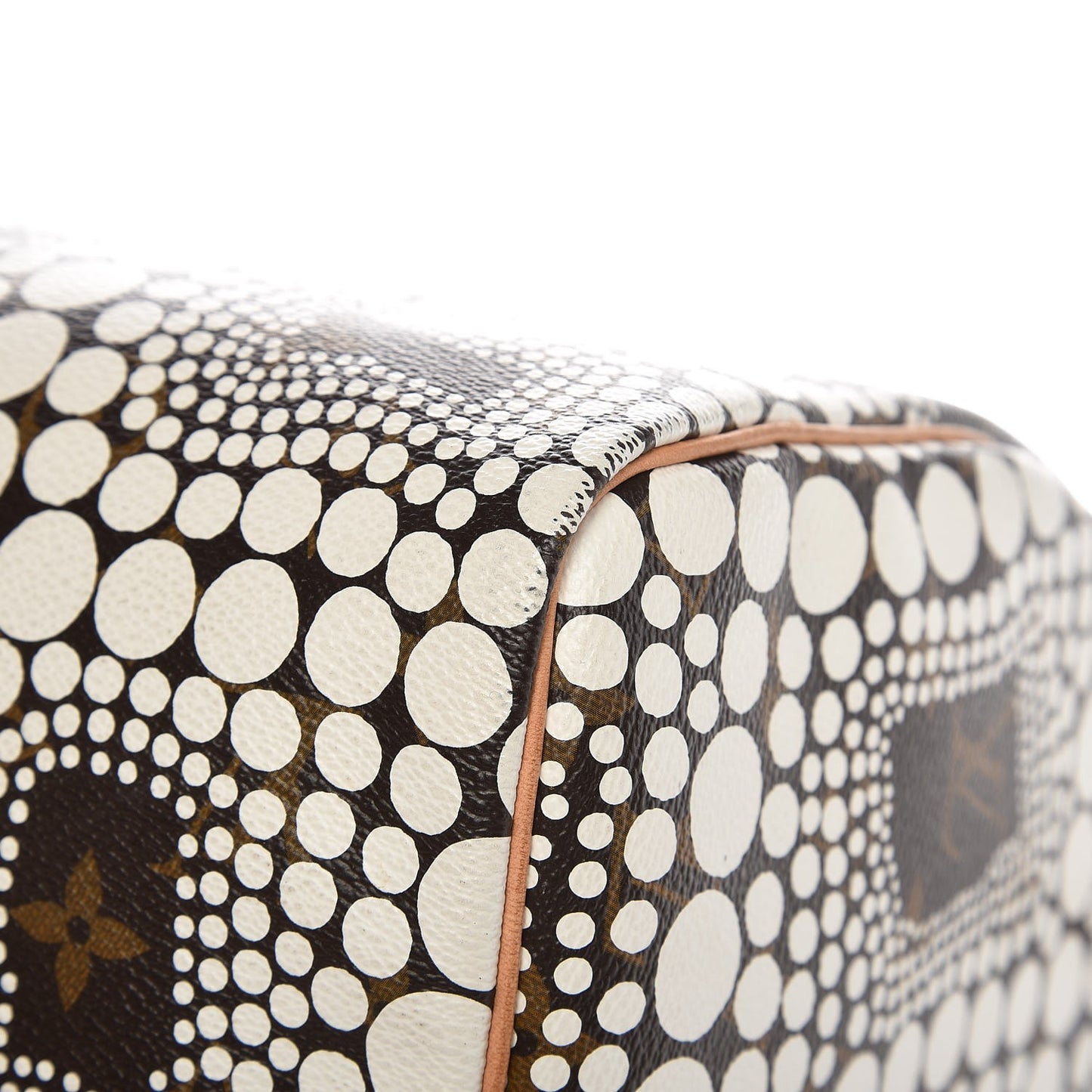 Monogram Kusama Town Speedy 30 White