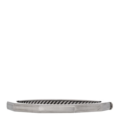 David Yurman Sterling Silver Diamond Stax Faceted Bangle Bracelet 2 of 3