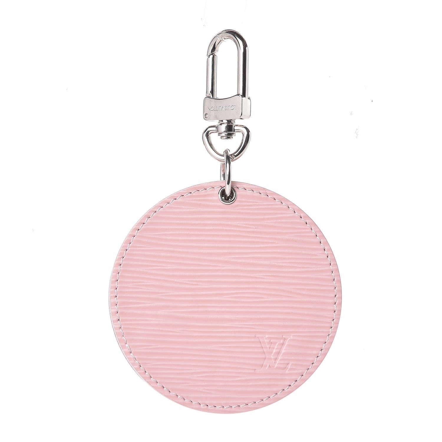 Louis Vuitton Epi Mirror Bag Charm Key Holder Rose Ballerine 1 of 6