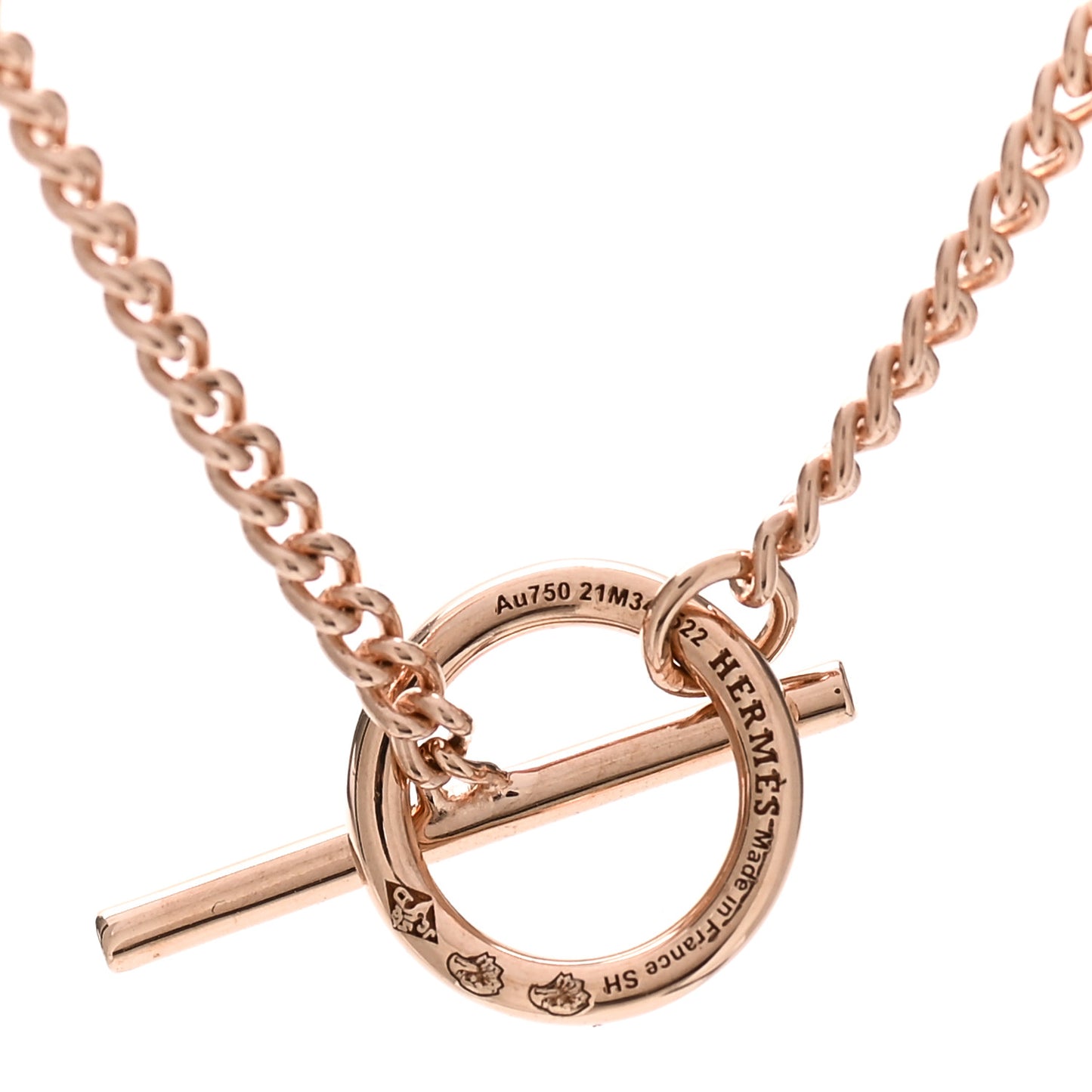 18K Rose Gold PM Echappee Necklace SH