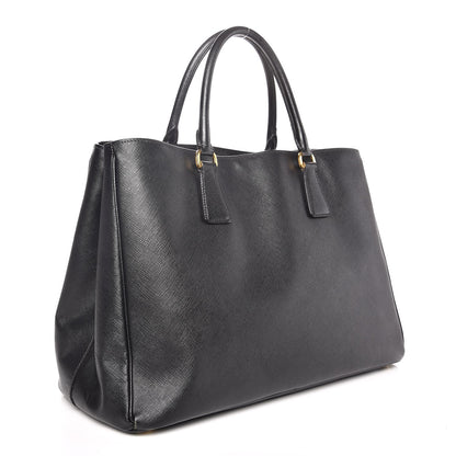 Prada Saffiano Lux Large Tote Nero Black 3 of 13