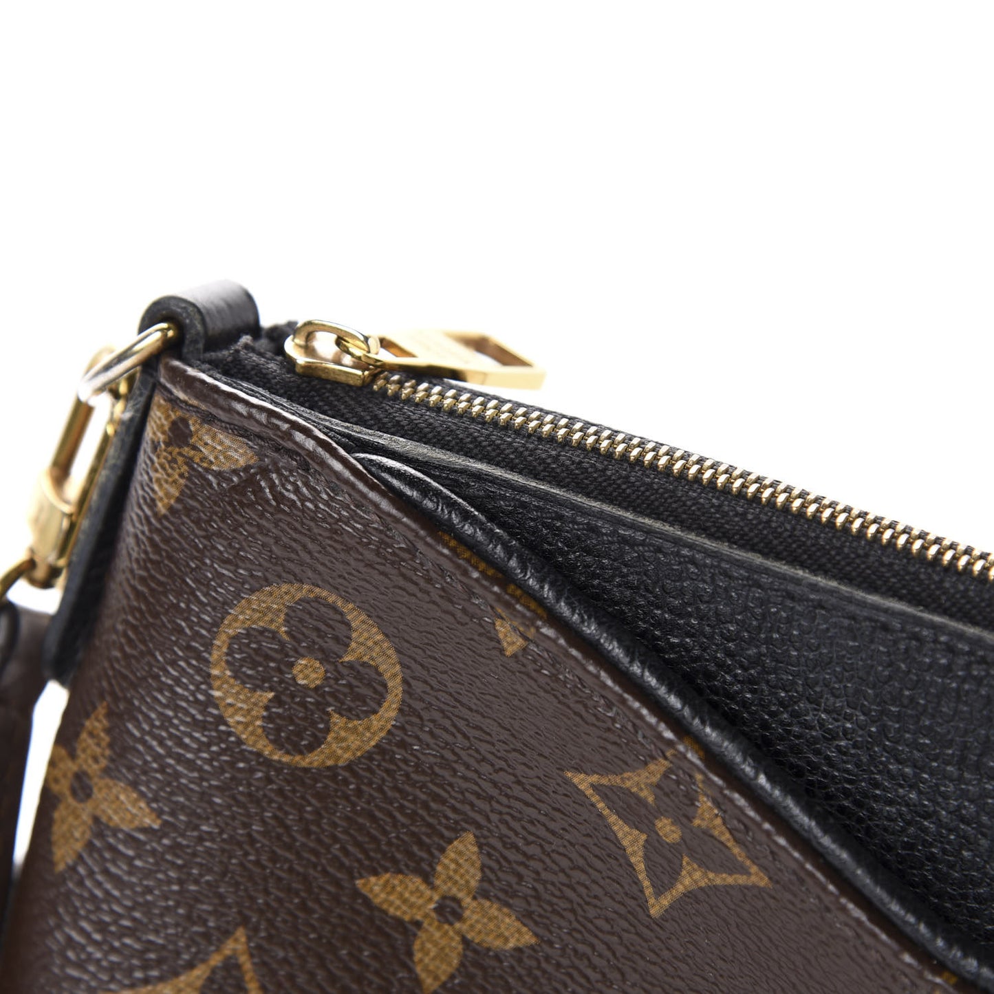 Monogram Pallas Clutch Black
