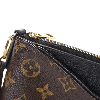 Louis Vuitton Monogram Pallas Clutch Black 9 of 12