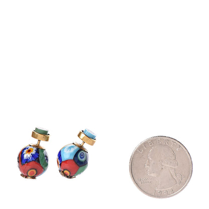 Christian Dior Printed Mise En Dior Tribal Earrings Multicolor 2 of 5