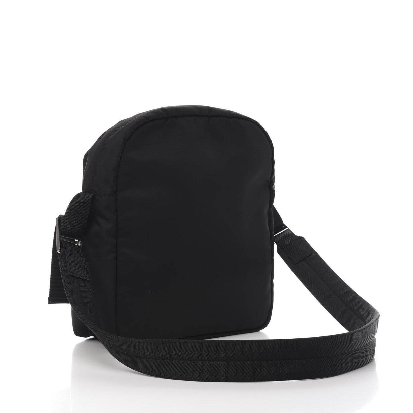 Tessuto Nylon Crossbody Bag Black