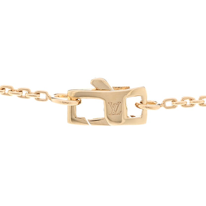 Louis Vuitton 18K Yellow Gold Diamond Idylle Blossom Pendant Necklace 4 of 4