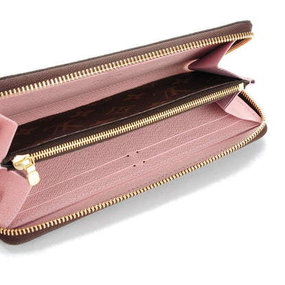 Louis Vuitton Monogram Clemence Wallet Rose Ballerine 5 of 7