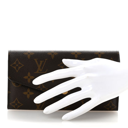 Louis Vuitton Monogram Sarah Wallet NM 2 of 8