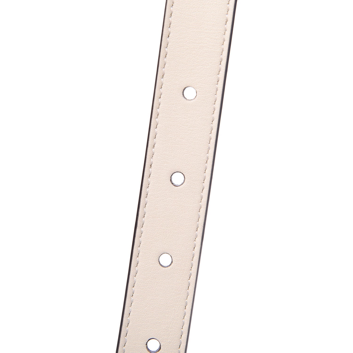 Gucci Calfskin Double G 20mm Belt 90 36 Mystic White 5 of 6