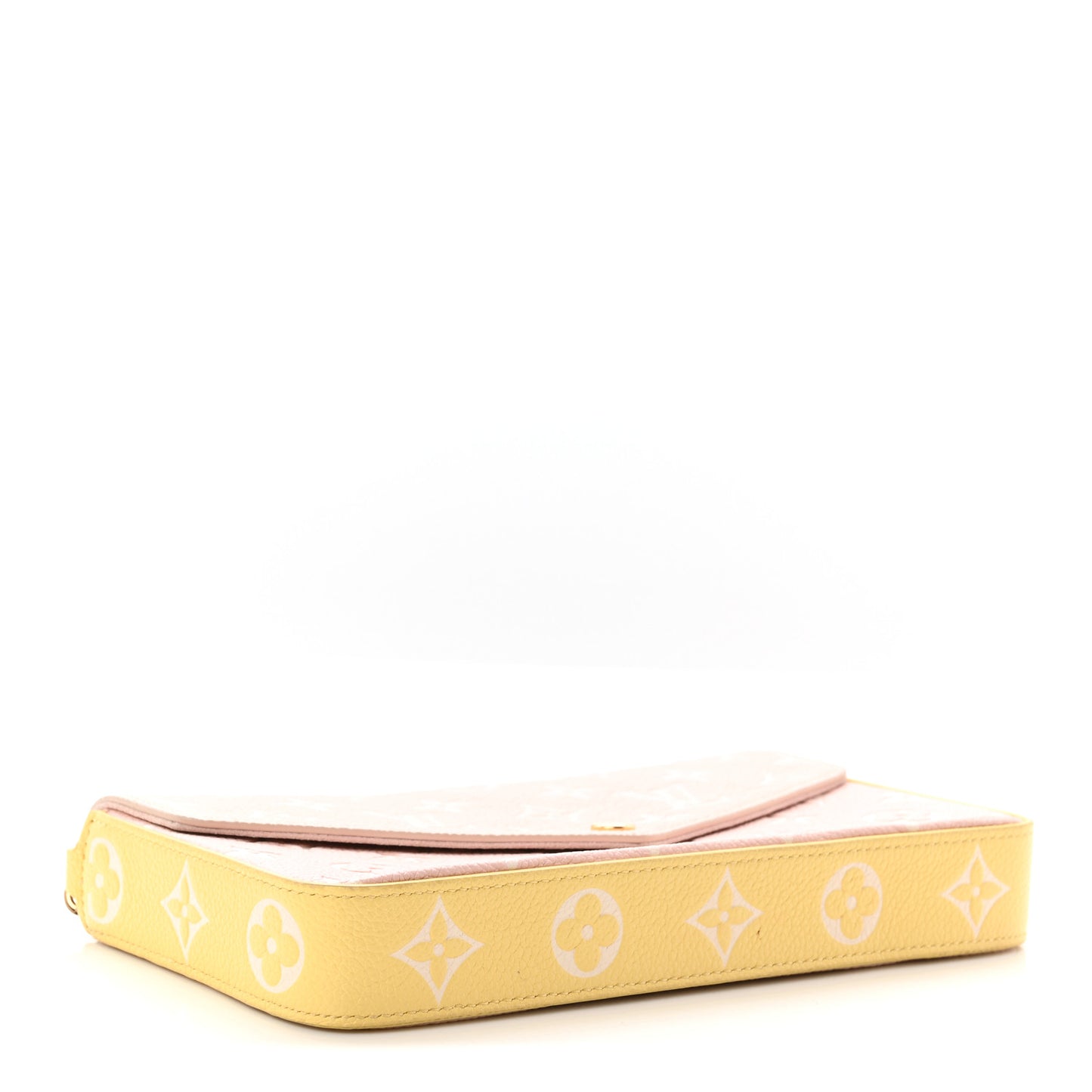 Empreinte Spring in the City Felicie Pochette Chain Wallet Pink Beige Yellow
