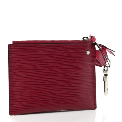 Louis Vuitton Epi Trio Card Case Wallet Rose Ballerine Rouge Fuchsia 3 of 9