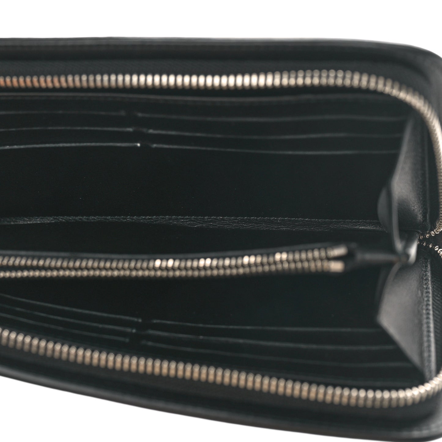 Calfskin Paradise Diorissimo Voyageur Wallet Black