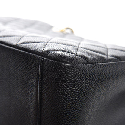 Chanel Caviar Quilted Grand Shopping Tote GST Black 11 of 14
