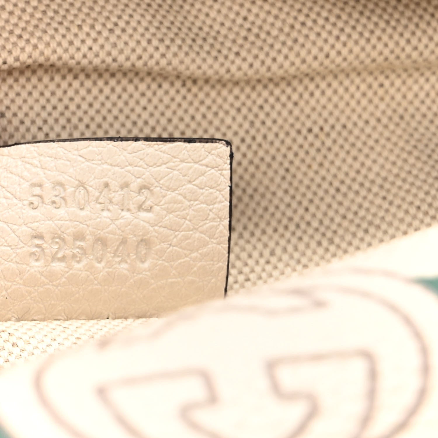 Gucci Grained Calfskin Logo Belt Bag White 7 of 11