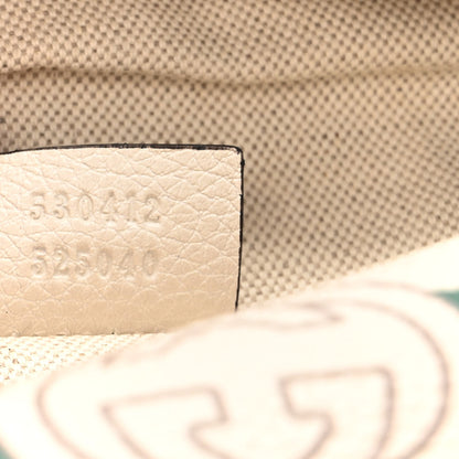 Gucci Grained Calfskin Logo Belt Bag White 7 of 11