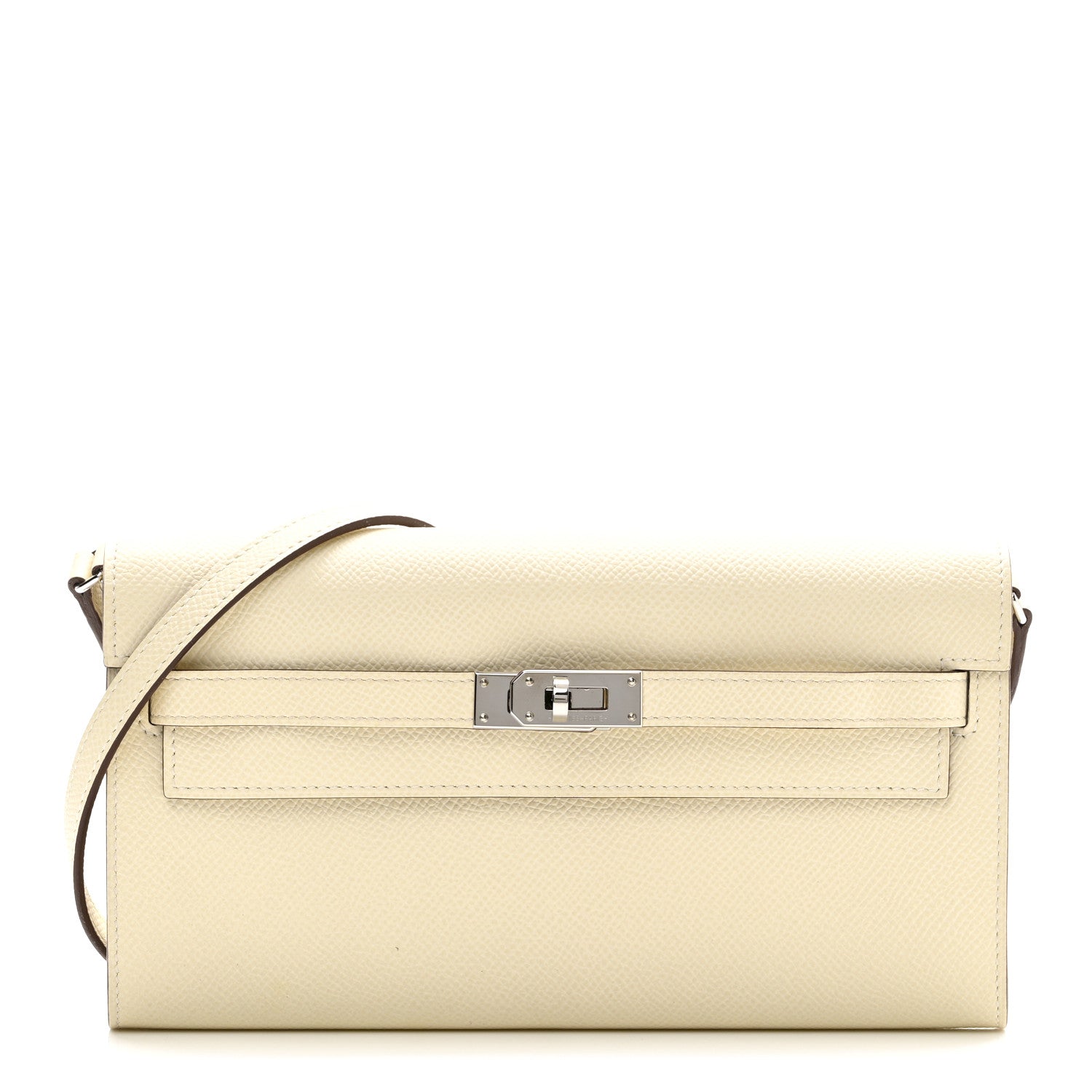 Hermes Epsom Kelly Wallet To Go Craie 1 of 10