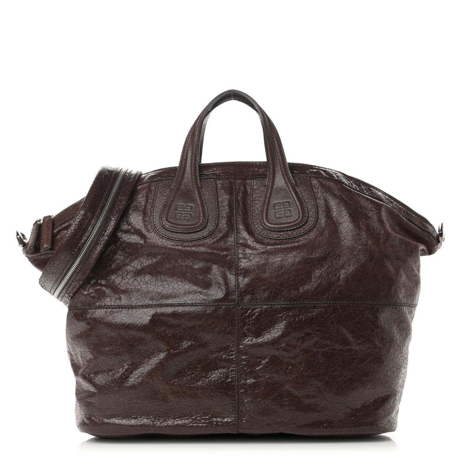 Givenchy Crackled Calfskin Medium Nightingale Brown 1 of 13