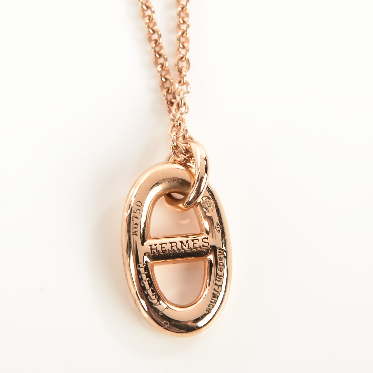 Hermes 18K Rose Gold PM Farandole Pendant Necklace 5 of 5