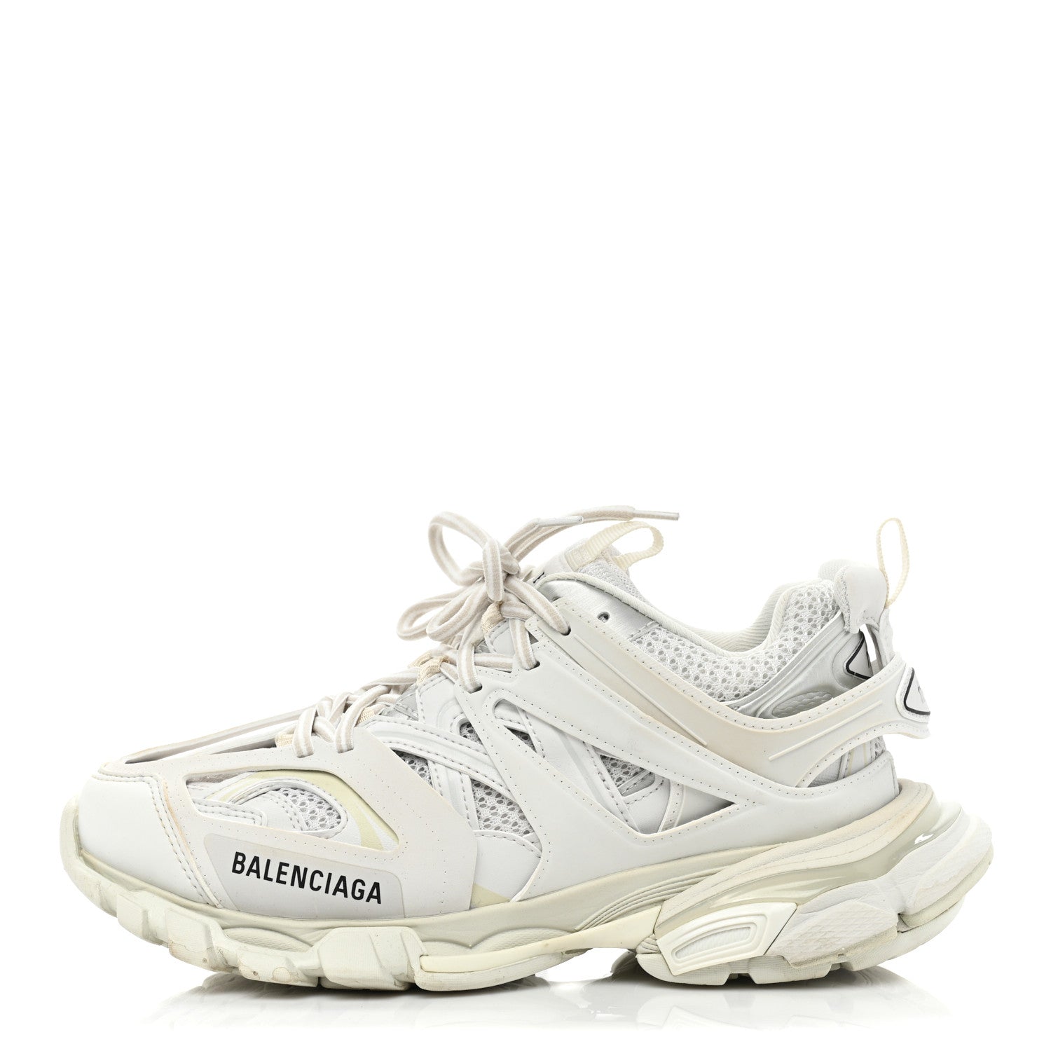 Balenciaga Mesh Nylon Womens Track Sneakers 38 White 1 of 8
