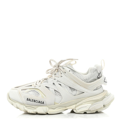 Balenciaga Mesh Nylon Womens Track Sneakers 38 White 1 of 8
