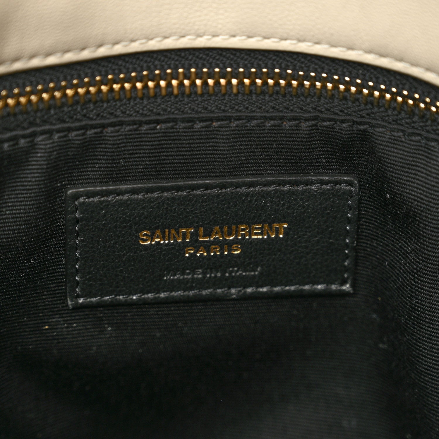 Saint Laurent Lambskin Quilted Small Loulou Puffer Monogram Chain Satchel Crema Soft 7 of 10