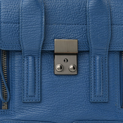 3.1 Phillip Lim Textured Calfskin Mini Pashli Satchel Cerulean 6 of 11