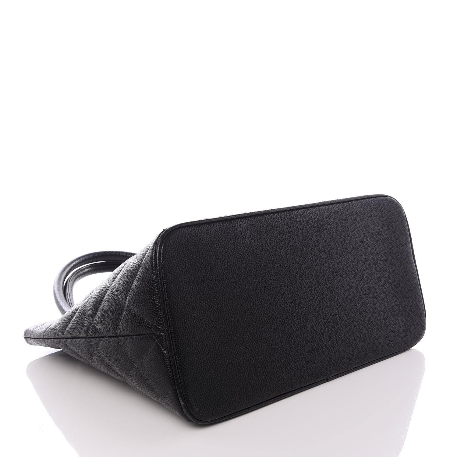 Chanel Caviar Quilted Medallion Tote Black 3 of 8