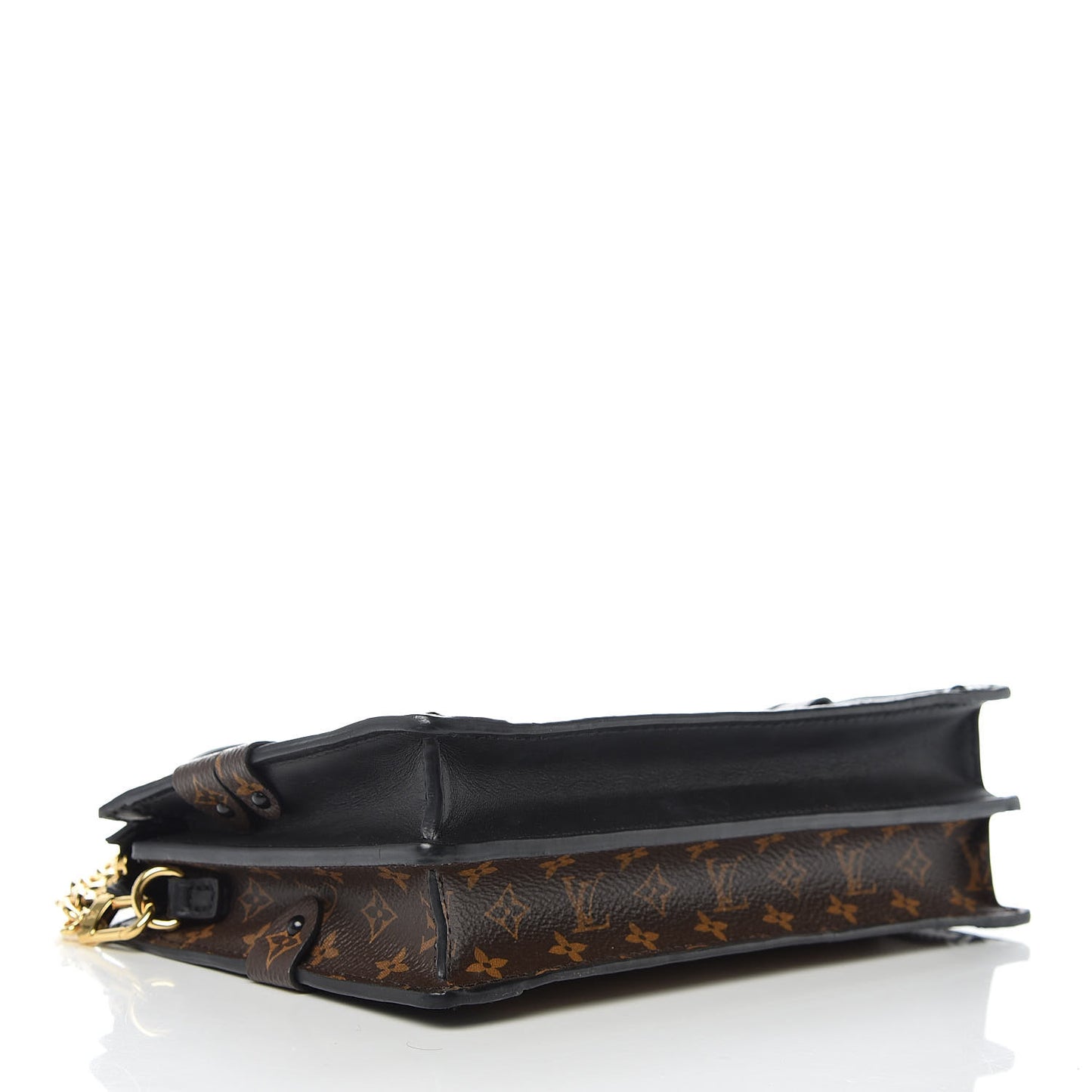 Reverse Monogram Trunk Clutch