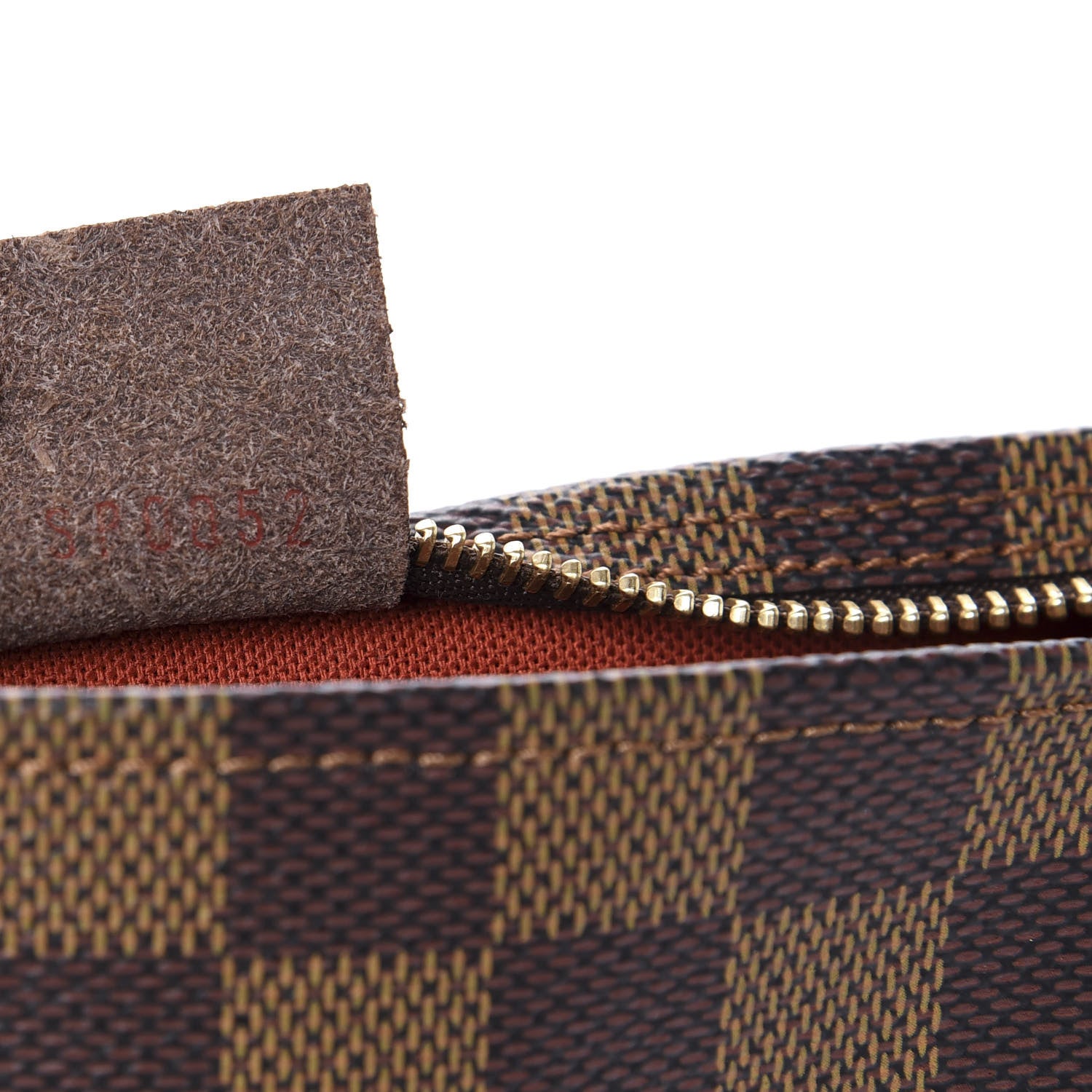 Louis Vuitton Damier Ebene Trousse Make Up Bag Pochette 10 of 11