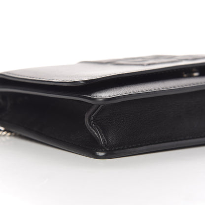 Givenchy Lambskin Emblem Chain Wallet Black 13 of 16