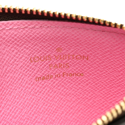 Louis Vuitton Monogram 2023 Christmas Animation Alpine Zipped Romy Card Holder Pink 6 of 7