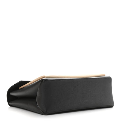 Louis Vuitton Soft Calfskin My Lockme Top Handle Vanille Black 4 of 8