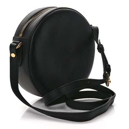 Versace Calfskin La Medusa Round Camera Bag Black 3 of 11