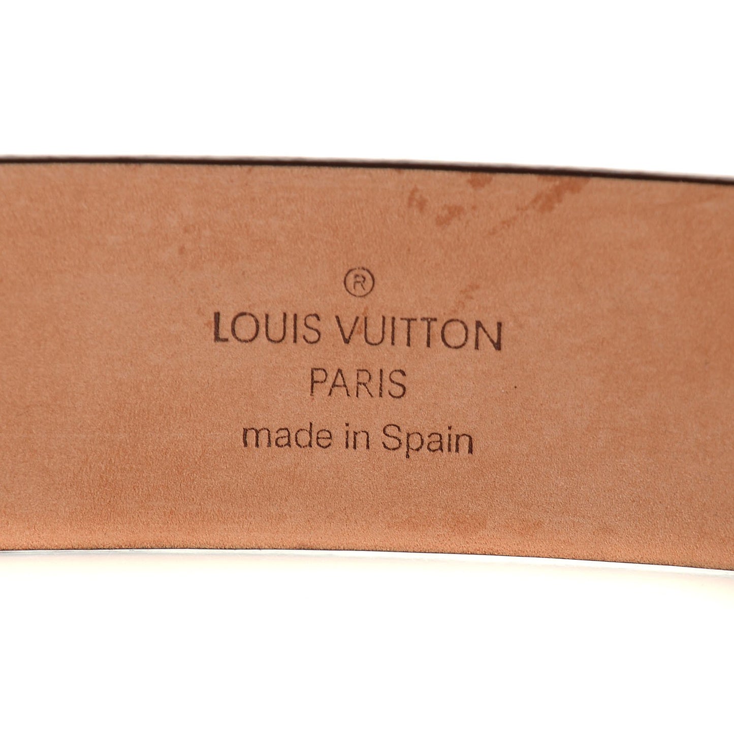 Monogram Ceinture Belt Gold Buckle 100 40
