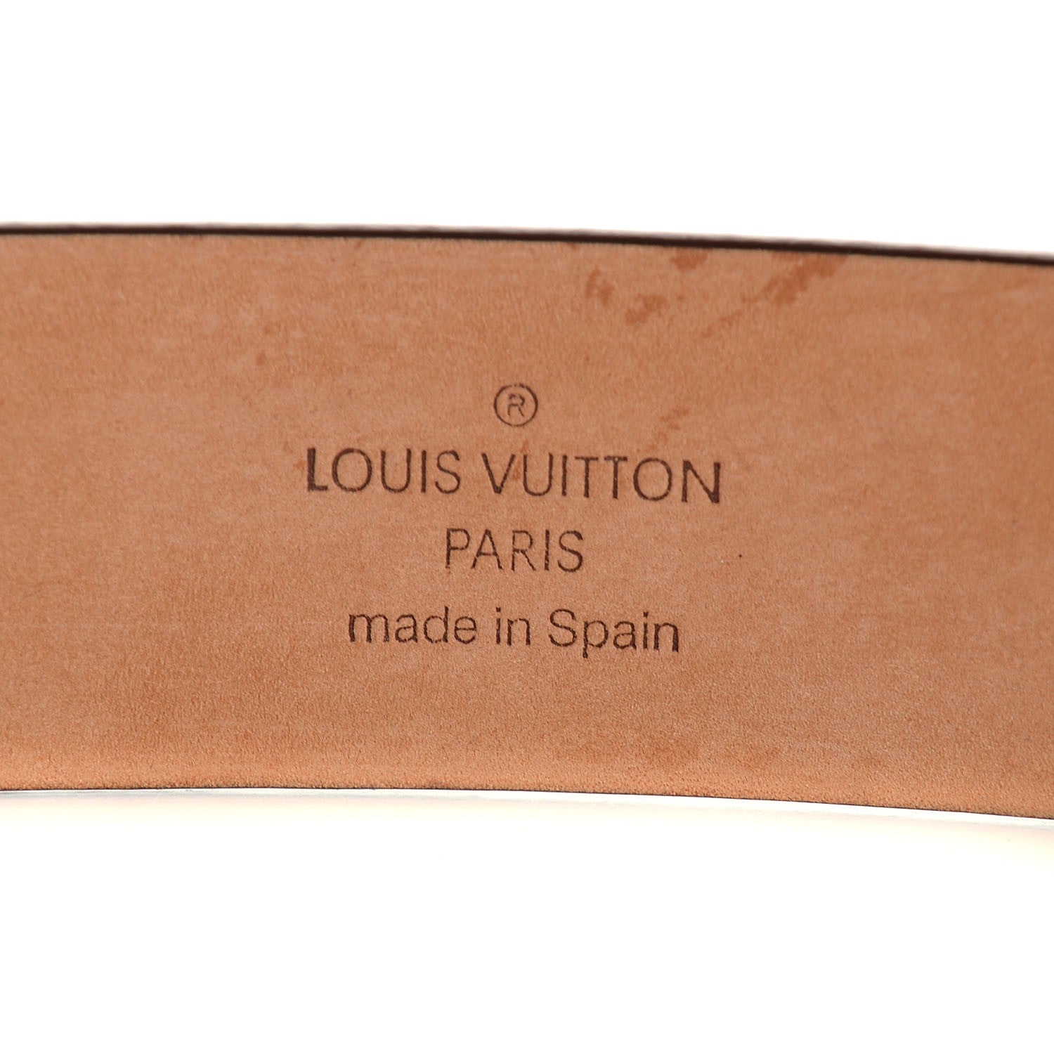 Louis Vuitton Monogram Ceinture Belt Gold Buckle 100 40 5 of 6